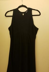 Black mini dress made by No Commitment